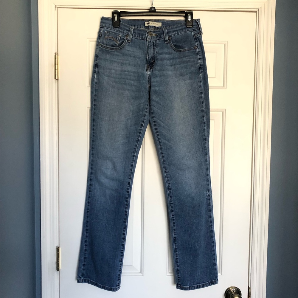 Levi’s 505 Straight Leg Women's Blue Jeans 6 Long